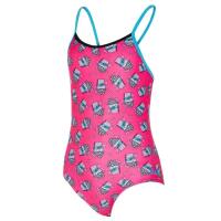 Maillot de bain Zoggs pour filles, motif Pop Corn Starback - Taille 32