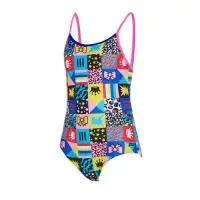 Maillot de bain Zoggs Starback pour filles - Crazy - Taille 34