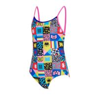 Zoggs meisjes starback badpak - crazy - maat 26