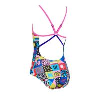 Maillot de bain Zoggs Starback pour filles - Crazy - Taille 34 2/5