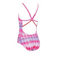 Zoggs Girls Starback Swimsuit - Sunset Haze Print 5/6