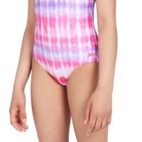 Zoggs Girls Starback Swimsuit - Sunset Haze Print 3/6