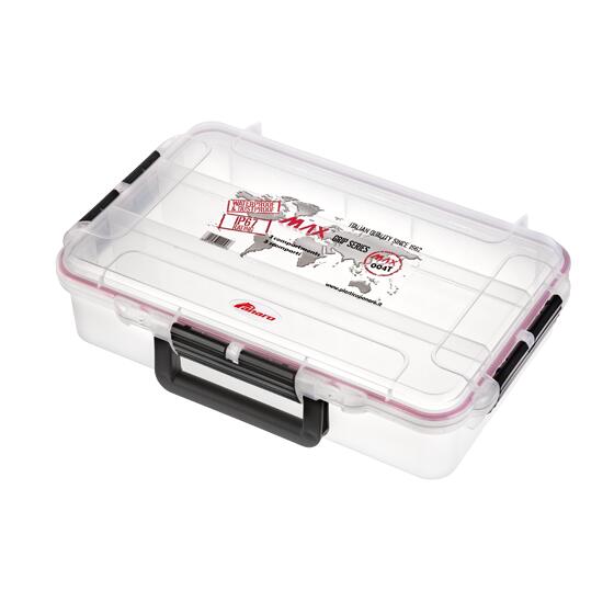 CUTIE REZISTENTA LA APA PLASTICA PANARO MAX004T, 3 COMPARTIMENTE, 350x230x86 MM