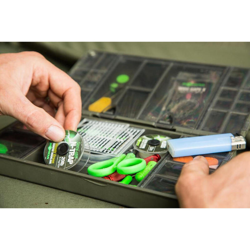 PENAR RIGID PENTRU ACCESORII KORDA TACKLESAFE STORAGE SYSTEM, 24X13X4 CM