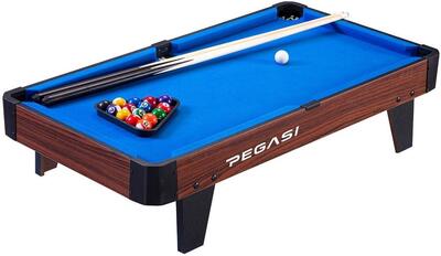 Pegasi pooltafel mini 3ft brown