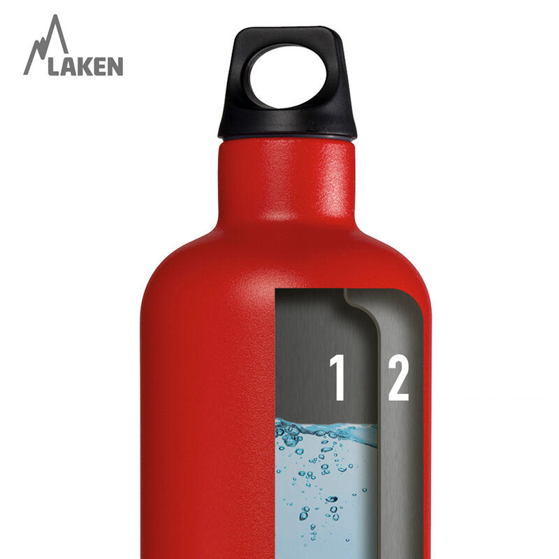 Botella térmica acero inoxidable Futura – LAKEN 2/3