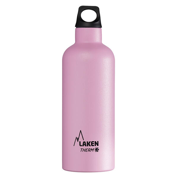 CANTIMPLORA BOTELLA TÉRMICA ACERO INOXIDABLE LAKEN TAPÓN FUTURA 500 ML ROSA