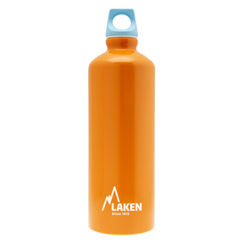 CANTIMPLORA BOTELLA ALUMINIO CAMPING LAKEN FUTURA 750 ML NARANJA