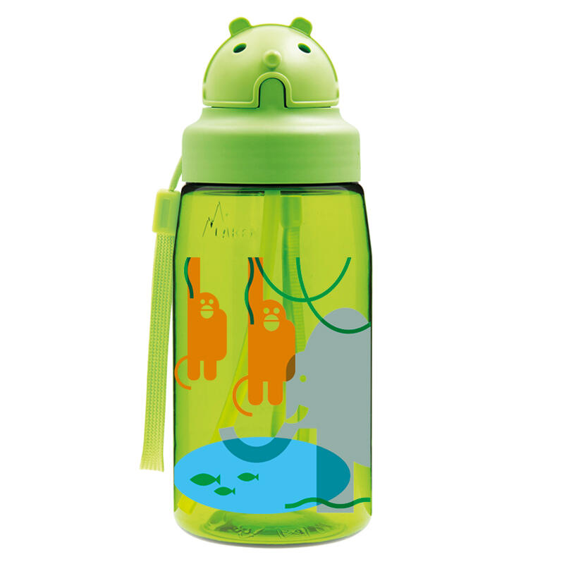 CANTIMPLORA BOTELLA TRITAN INFANTIL LAKEN TAPÓN OBY 450 ML JUNGLE