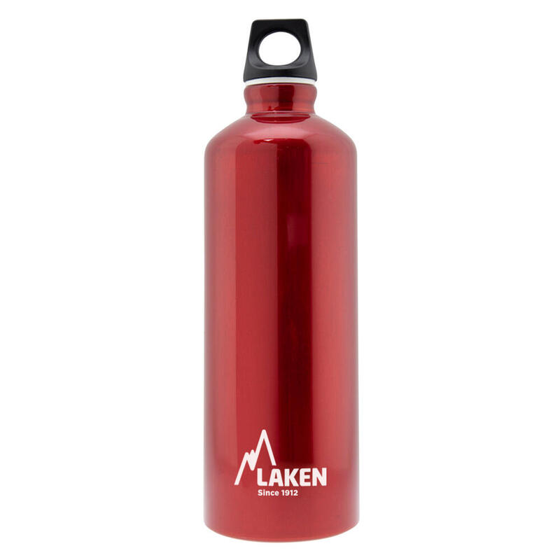 CANTIMPLORA BOTELLA ALUMINIO CAMPING LAKEN FUTURA 750 ML ROJO