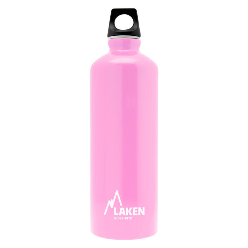 CANTIMPLORA BOTELLA ALUMINIO CAMPING LAKEN FUTURA 750 ML ROSA