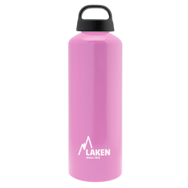 CANTIMPLORA BOTELLA ALUMINIO CAMPING LAKEN CLASSIC 1 L ROSA