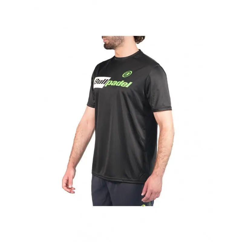 CAMISETA BULLPADEL V1 - COLOR : NEGRO