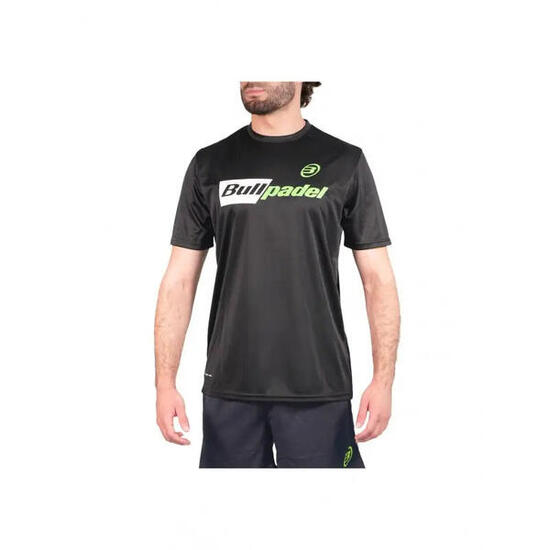 T-SHIRT BULLPADEL V1 - COULEUR : NOIR