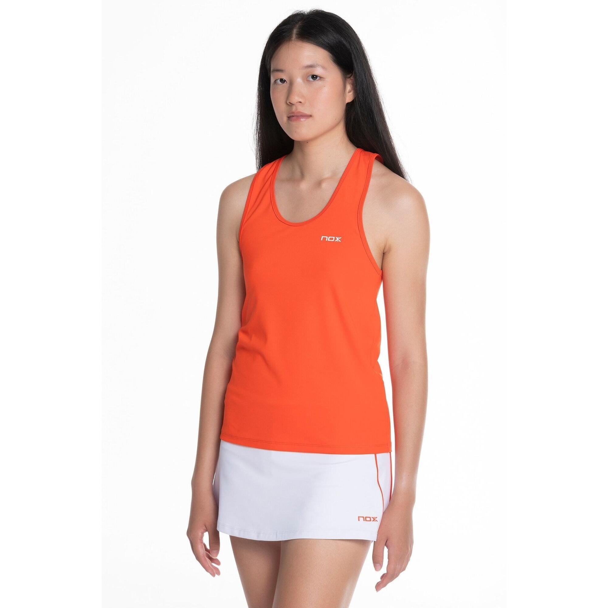 Nox - Débardeur Nox Team Fit - T-shirt Manches Courtes - Rouge - Moyen - Decathlon