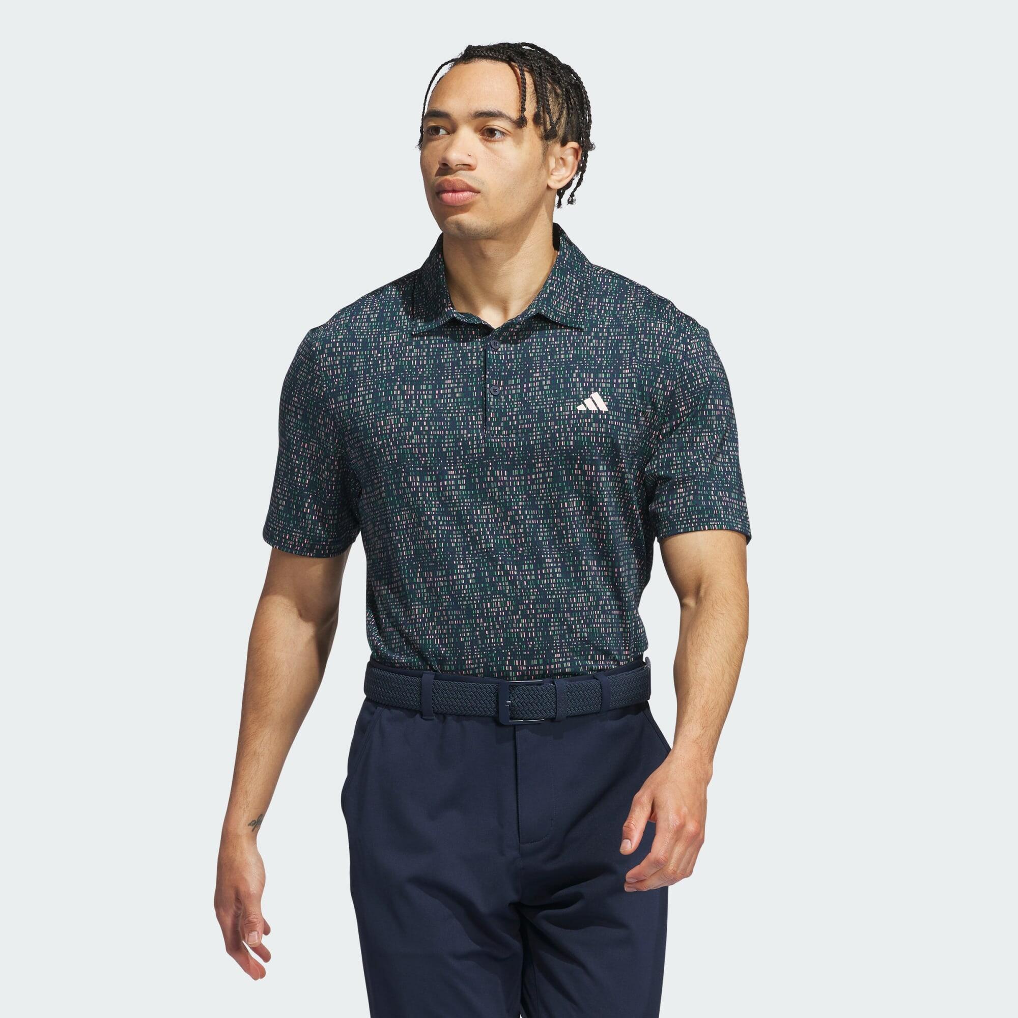 Ultimate365 Power Grid printed polo shirt