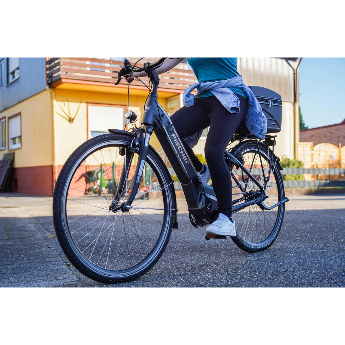 FISCHER City E-Bike CITA 5.0i schiefergrau matt 28 Zoll RH 44 cm 504 Wh 5/8