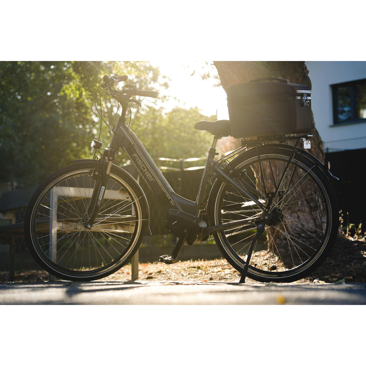 FISCHER City E-Bike CITA 5.0i schiefergrau matt 28 Zoll RH 44 cm 504 Wh 4/8