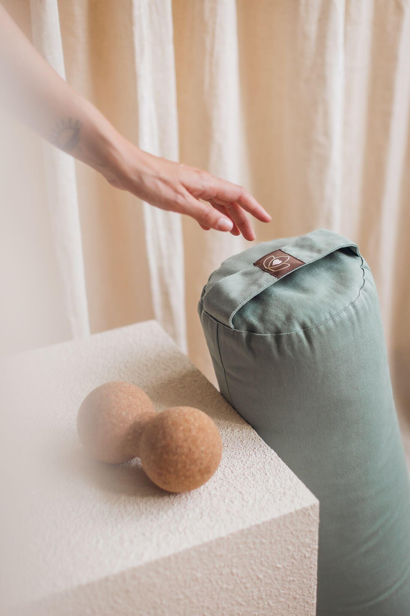 Lotus Bolster eco asgroen rond 4/5