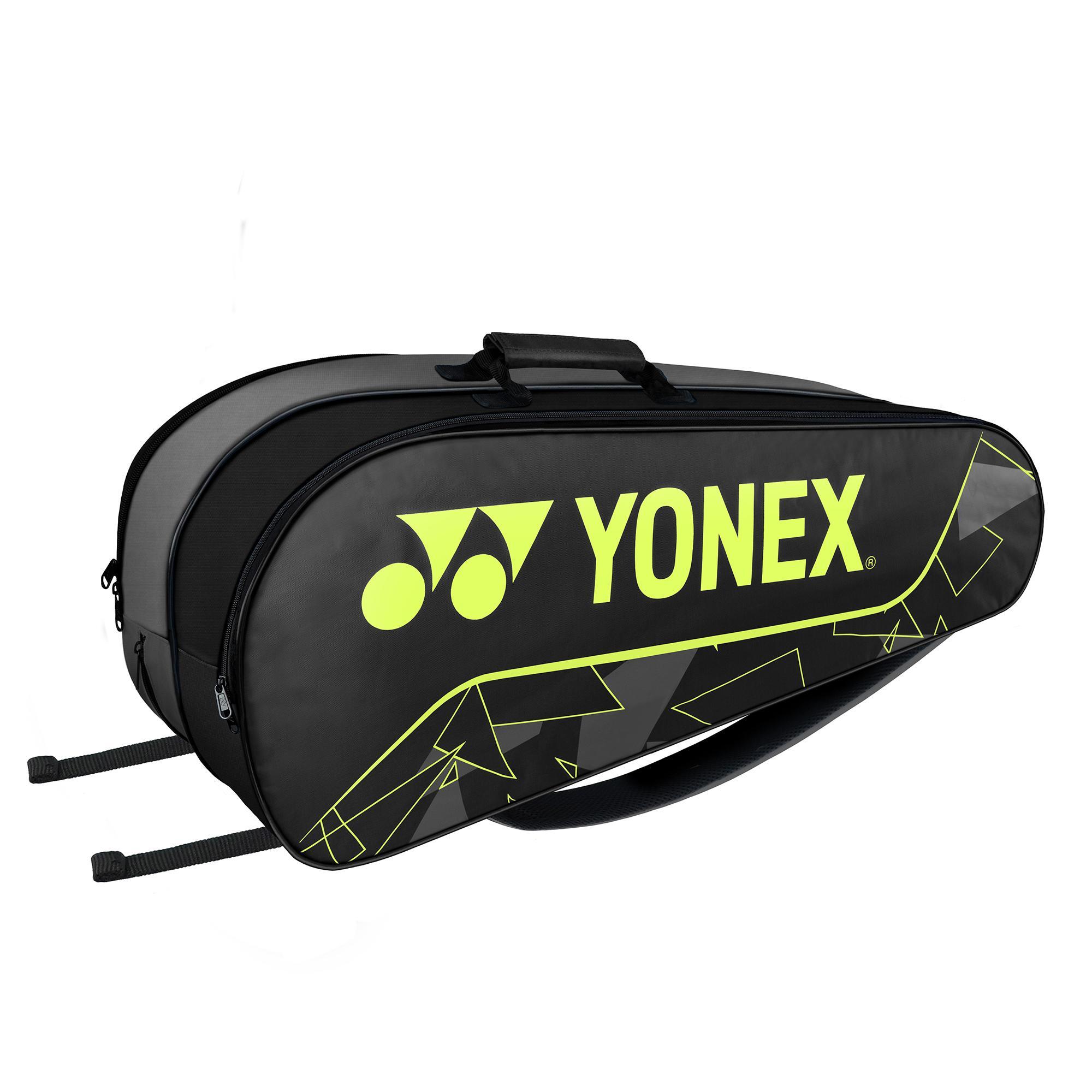RACQUET BAG (fits 6 Pcs) ACE1-Q014-2326-T01R-S BLACK/LIGHT LIME