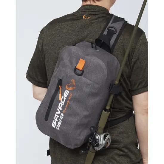 Savage Gear AW Sling Rucksack 13L 39x25x13cm - Kunstködertasche 3/4