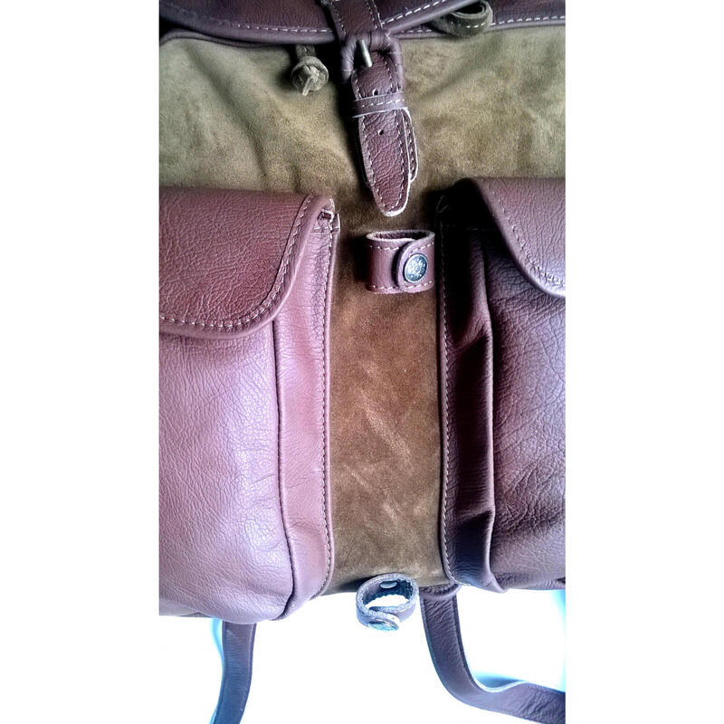 RUCSAC PIELE 2 BUZUNARE EXT..