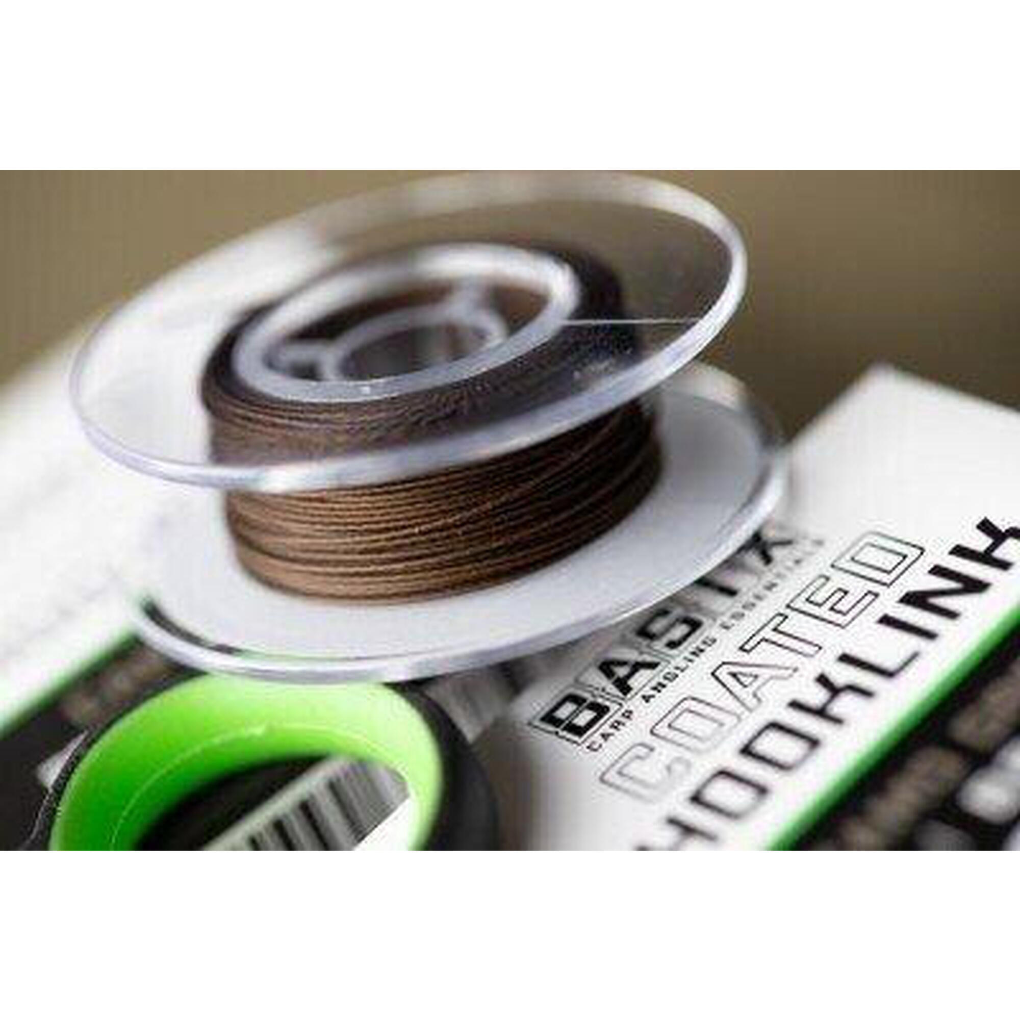 FIR TEXTIL CU CAMASA KORDA BASIX COATED HOOKLINK, 25LB/10M