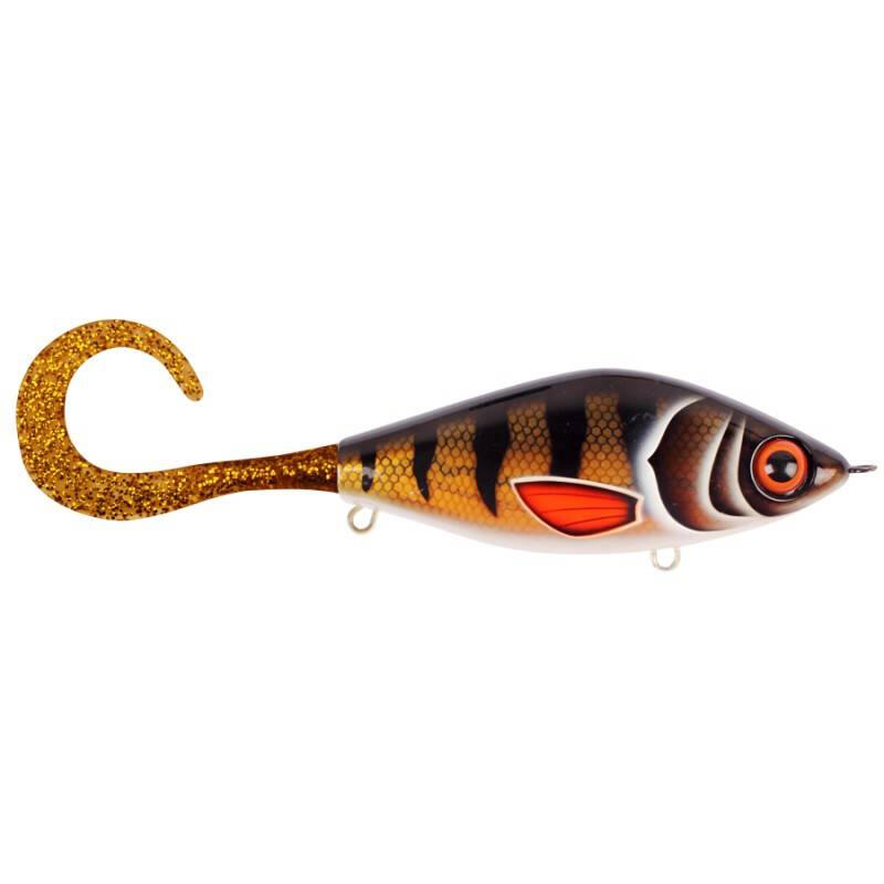 STRIKE PRO Strike Pro Guppie 11,5cm, 70Gr Golden Perch - Roofvis Softbaits