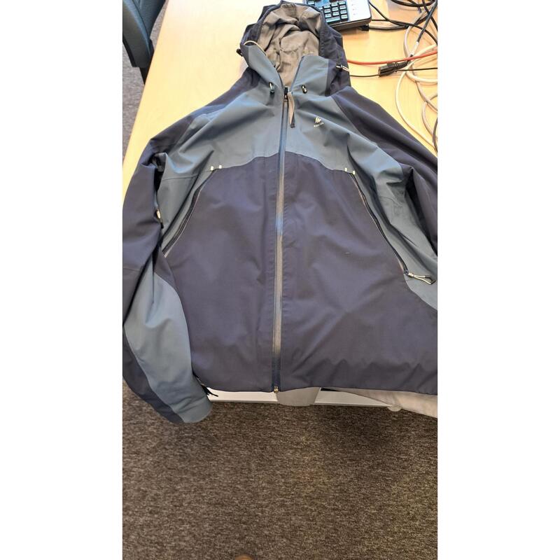 Entre Particuliers - Veste de pluie bleu marine pour la randonnée MH500