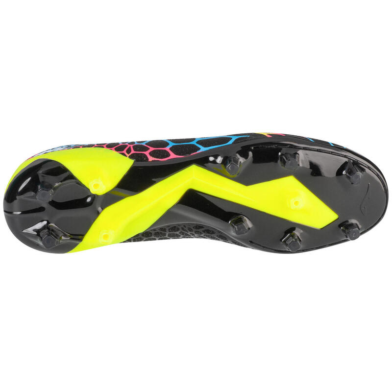 Ghete fotbal Joma Gol 2401 negru/galben fluo, 44.5