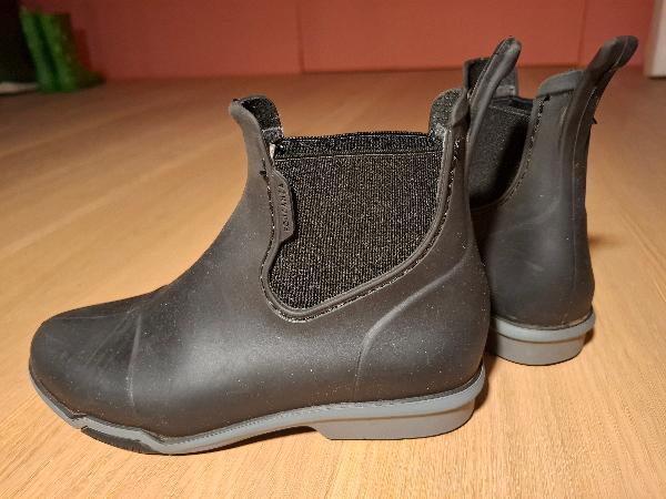 Tussen Particulieren - Fouganza jodhpurs voor kinderen 100 zwart/grijs 2/2