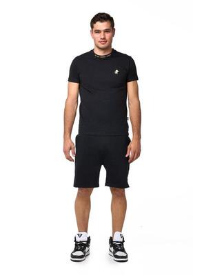 Complete herenset met leone new gold t-shirt en short