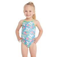 Maillot de bain dos croisé Zoggs Pegasus pour filles - Taille 22