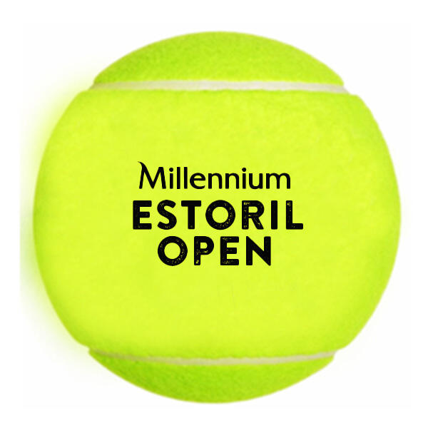 DUNLOP Bola Ténis Gigante Dunlop ATP 9'' M Estoril Open (Amarelo)