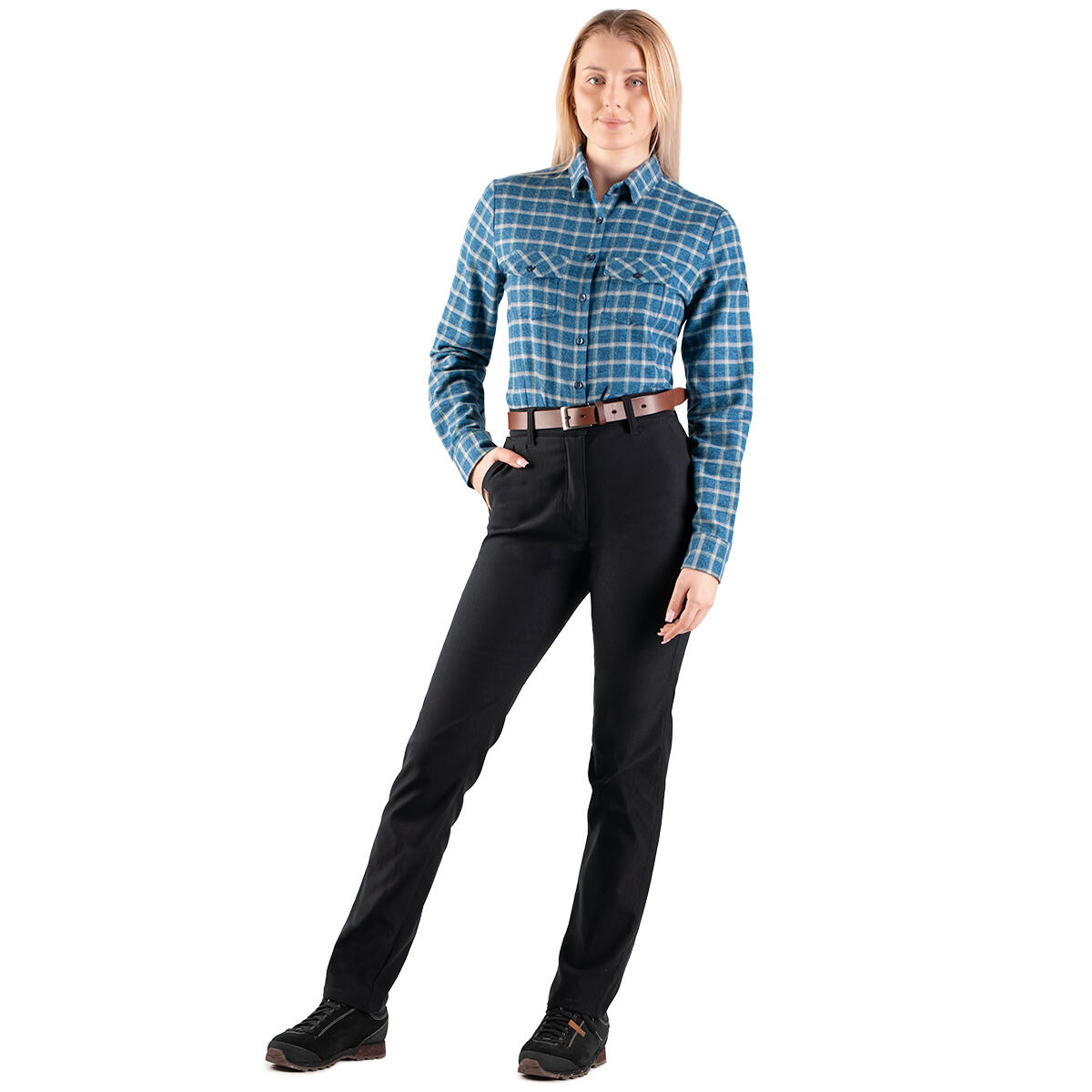 Pantalon de chasse pour femme Tagart Falcon Black élastique 3/5