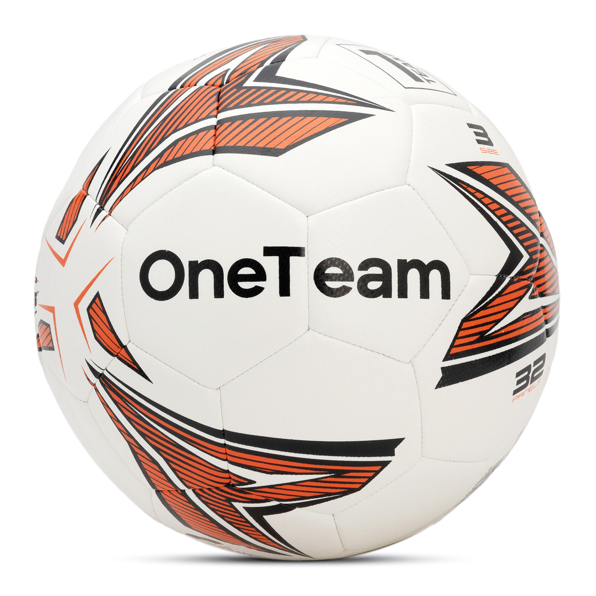 Oneteam - Oneteam Ms Football De Base - Ballon De Foot - Blanc - 3 - Decathlon