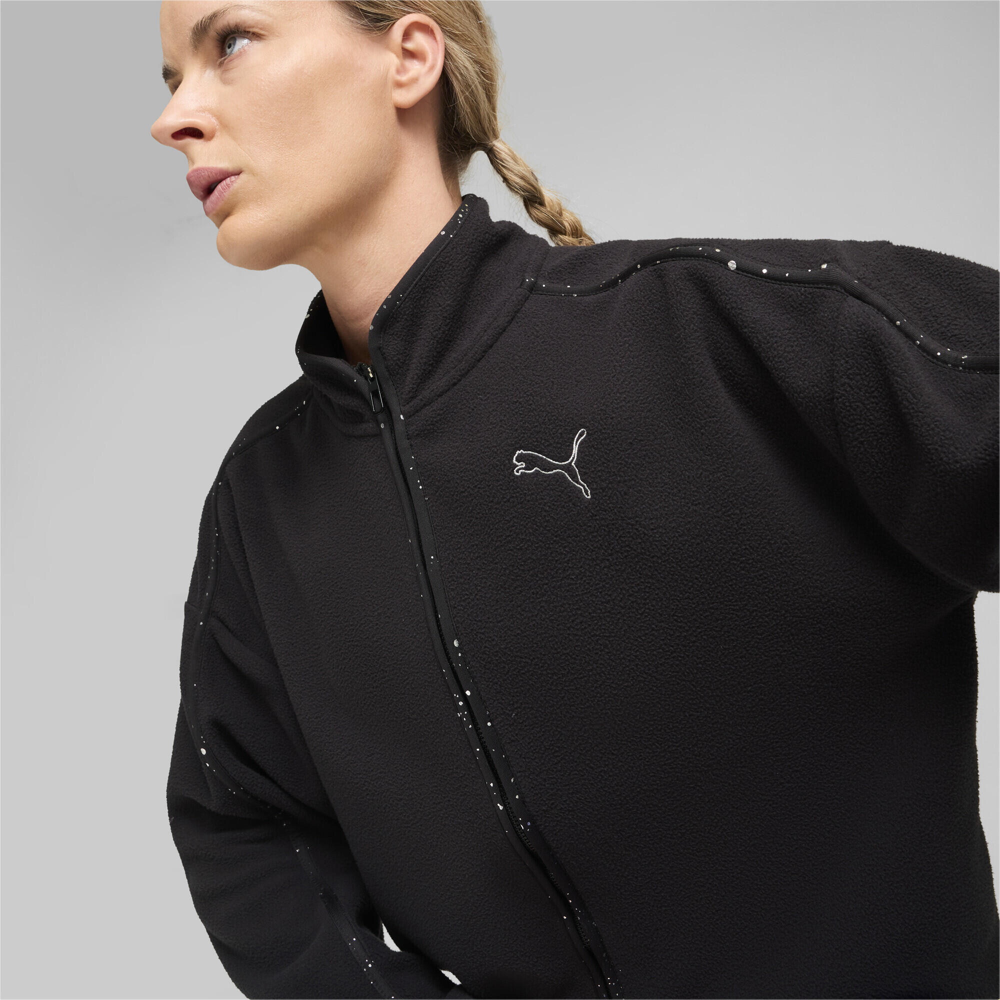 Veste polaire de training Femme PUMA Black PUMA Decathlon