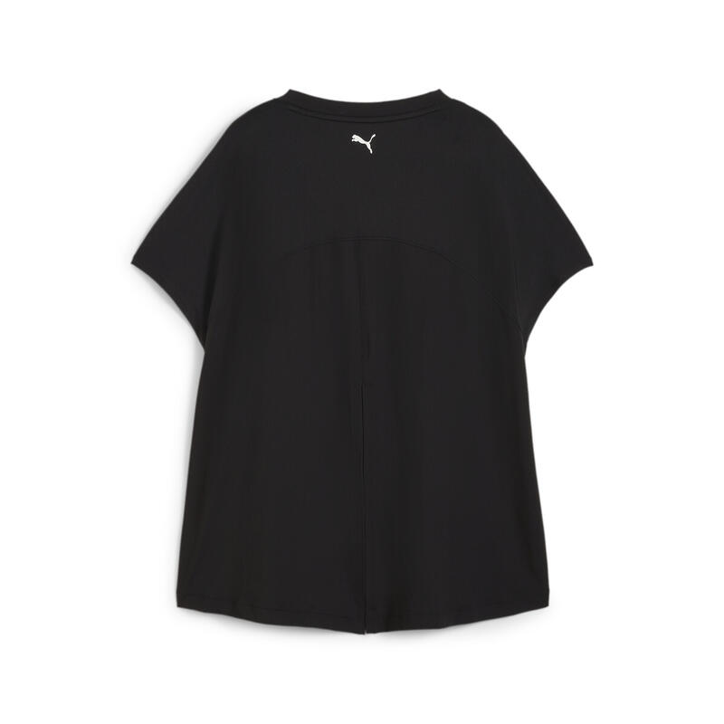 CLOUDSPUN Mix T-shirt voor dames PUMA Black