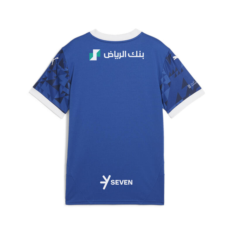 Al Hilal Saudi F.C. Maglia gara Home 24/25 per ragazzi PUMA Blue Intense White