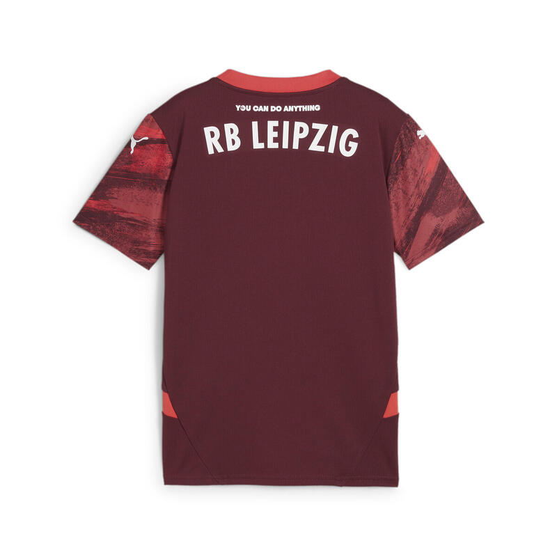 Fotbalový dres RB Lipsko 24/25 pro mládež PUMA Dark Jasper Active Red