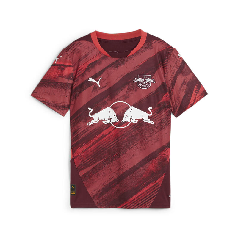 Fotbalový dres RB Lipsko 24/25 pro mládež PUMA Dark Jasper Active Red