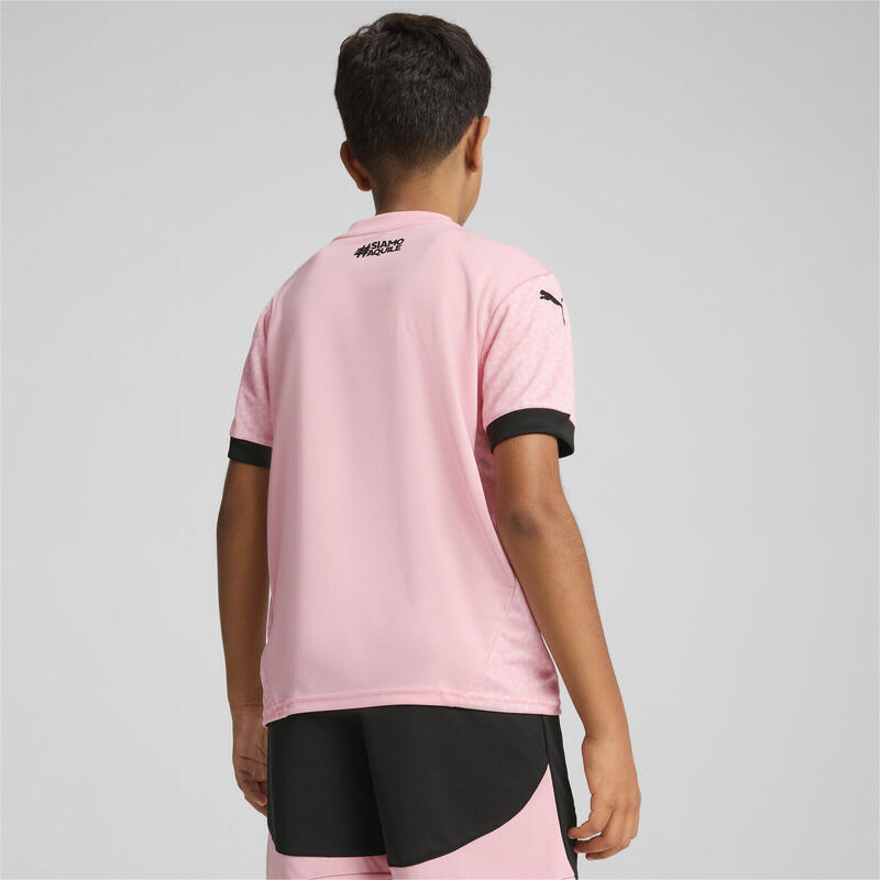 Dětský dres FC Palermo 24/25 PUMA Team Light Pink Black