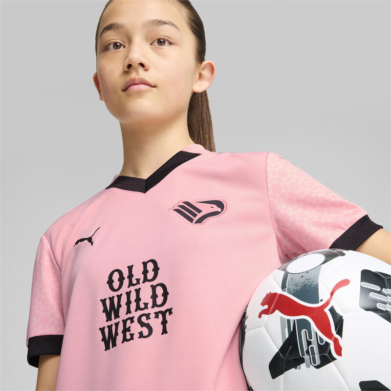 Dětský dres FC Palermo 24/25 PUMA Team Light Pink Black