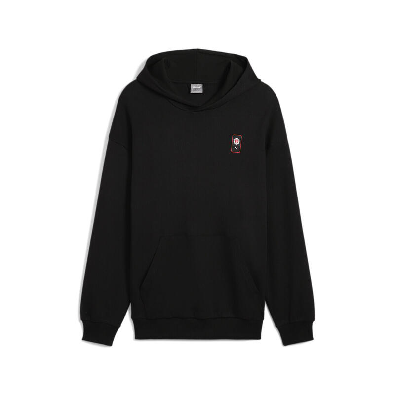 FC St. Pauli hoodie met retro print voor heren PUMA Black White