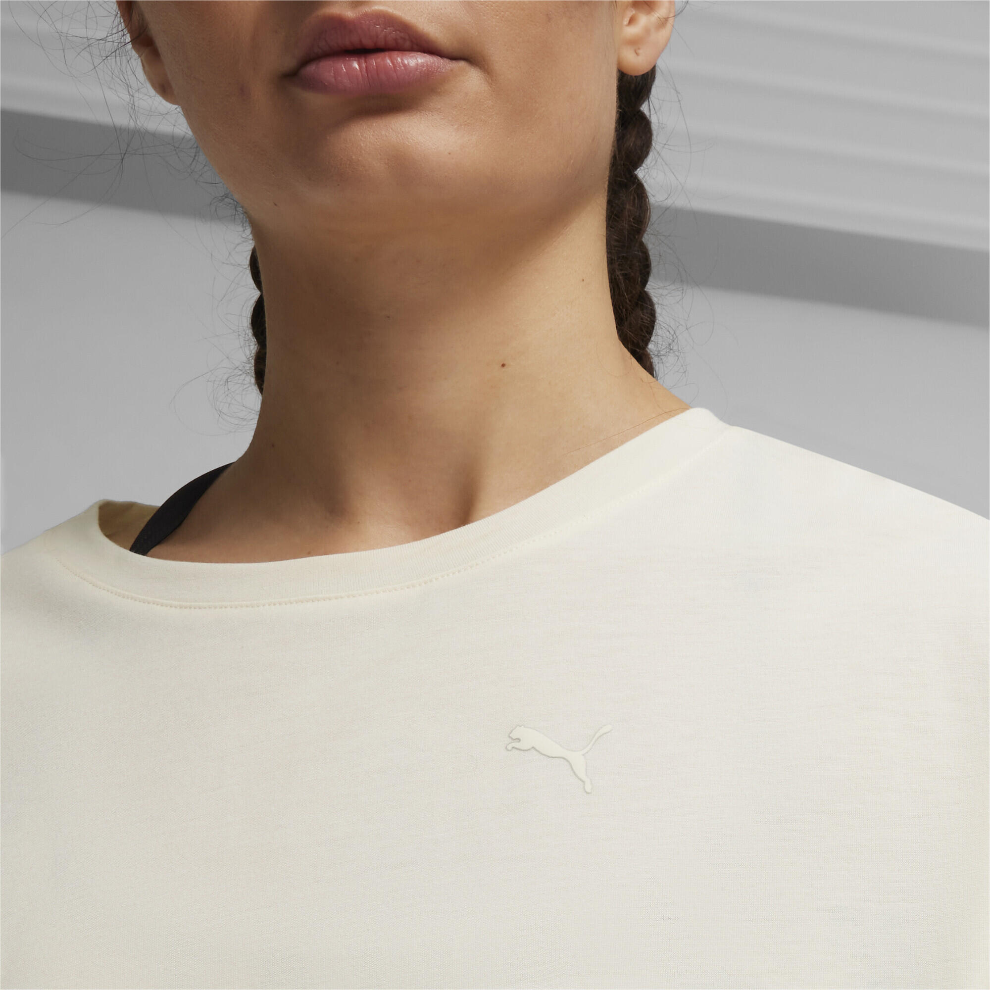 T-shirt da allenamento ANIMAL REMIX BOYFRIEND da donna PUMA Sugared Almond Beige 3/6