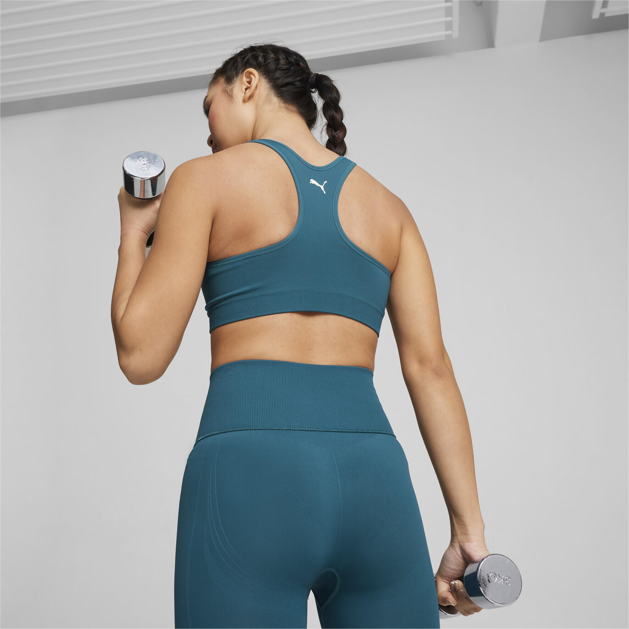 4KEEPS SHAPELUXE BRA PUMA Cold Green 7/7