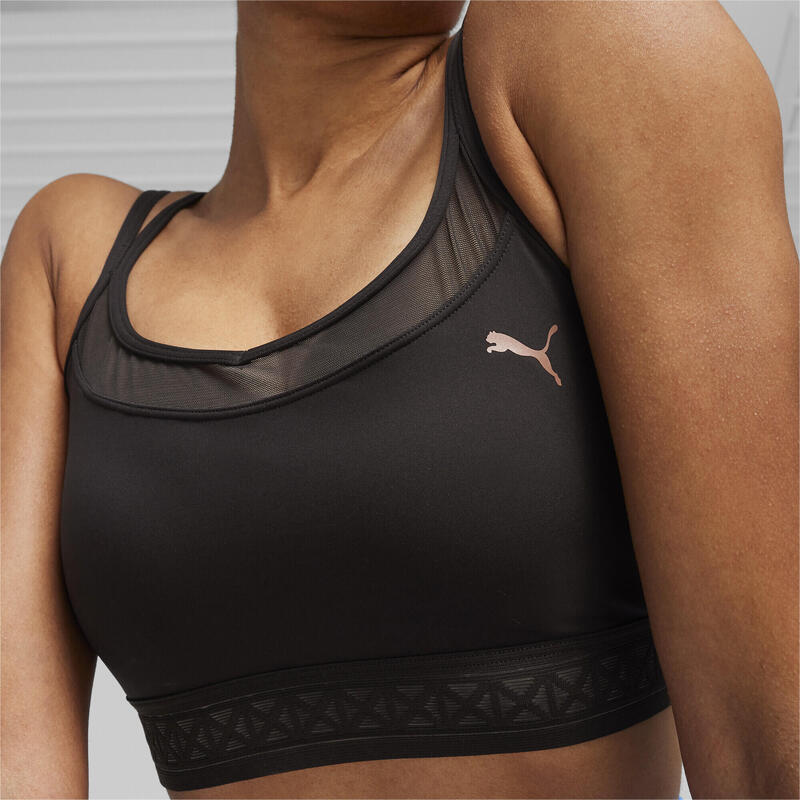 Brassière de fitness en mesh PUMA x PAMELA REIF Femme PUMA Black