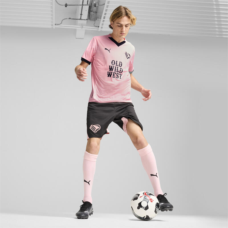 Palermo F.C. 24/25 thuisshirt voor heren PUMA Team Light Pink Black