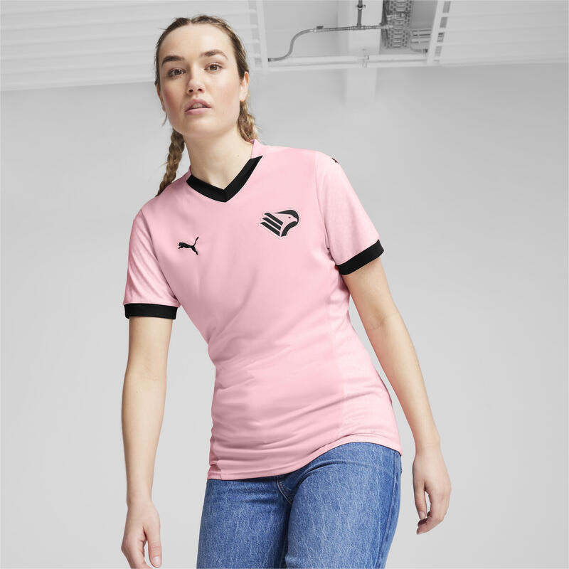 Palermo F.C. Maglia gara Home 24/25 da donna PUMA Team Light Pink Black