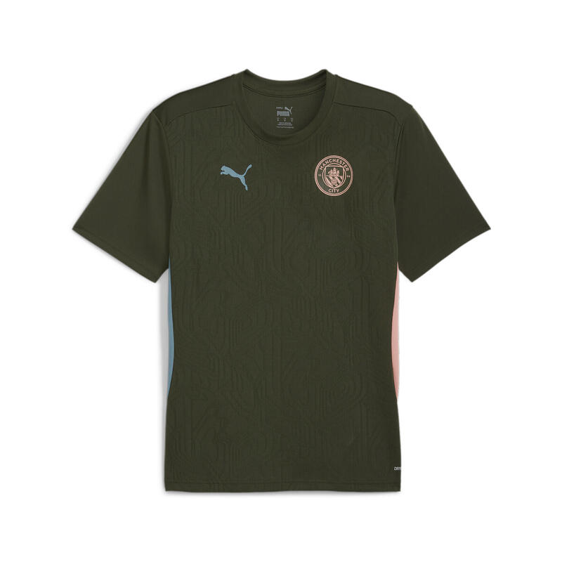 Tricou de antrenament Manchester City Masculin PUMA Myrtle Bold Blue Green